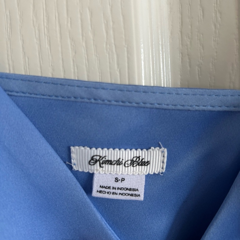 Kimchi Blue Petit Fours Fit-And-Flare Satin Mini Dress - Picture 3 of 3